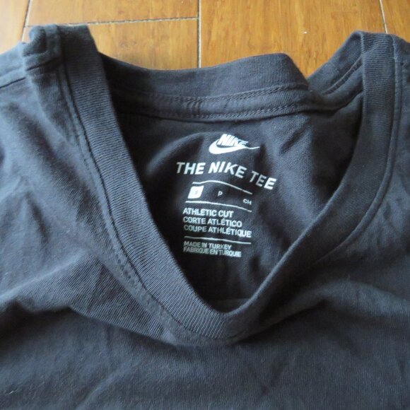 London Nike Just Do It T-Shirt Black Unisex Adult S - Picture 3 of 6